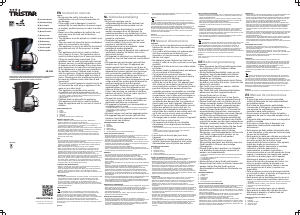 Manual de uso Tristar CM-1240 Máquina de café