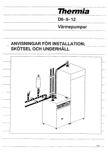 Bruksanvisning Thermia D12 Värmepump