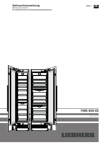 Bedienungsanleitung Liebherr EWT 9175 Weinklimaschrank