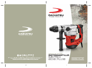 Manual de uso Daihatsu RM32-PLUS Martillo perforador