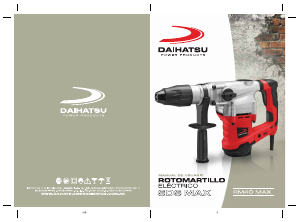 Manual de uso Daihatsu RM40-MAX Martillo perforador