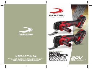 Manual de uso Daihatsu HI-SMO20 Herramienta multifuncional