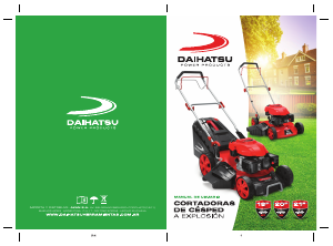Manual de uso Daihatsu CP1850CTE Cortacésped