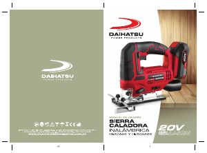 Manual de uso Daihatsu HI-SCA20 Sierra de calar