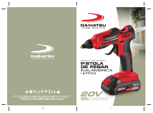 Manual de uso Daihatsu HI-PP20 Pistola para pegar
