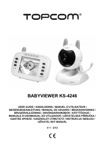 Bruksanvisning Topcom KS-4246 Babyviewer Babyvakt