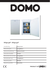 Manual Domo DO91130F Freezer