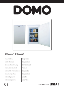 Manual de uso Domo DO91132F Congelador