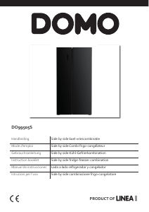 Mode d’emploi Domo DO99505S Réfrigérateur combiné