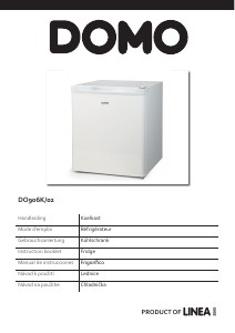 Manual de uso Domo DO906K/03 Refrigerador