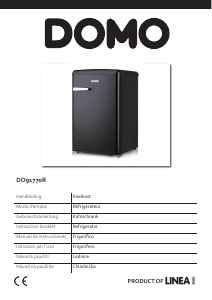 Manual de uso Domo DO91770R Refrigerador