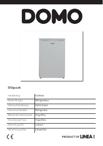 Manual de uso Domo DO91126 Refrigerador