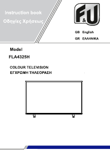 Manual F&U FLA4325H LED Television