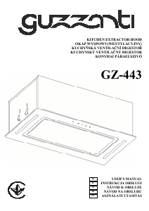 Instrukcja Guzzanti GZ 443 Okap kuchenny