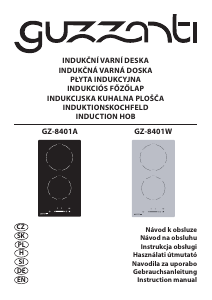 Handleiding Guzzanti GZ 8401A Kookplaat