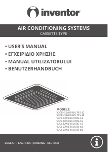 Manual Inventor U7RS-36 Air Conditioner