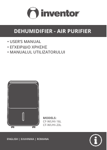 Manual Inventor CF-WUHI-16L Purificator de aer
