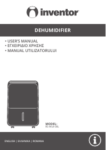 Manual Inventor RS-WUI-08L Dehumidifier