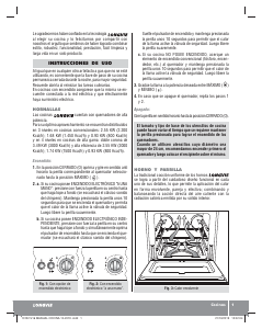 Manual de uso Longvie 12231X Cocina