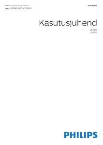 Kasutusjuhend Philips 43PUS6101 LED-teler