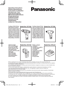 Manual de uso Panasonic EY0L32 Cargador de batería