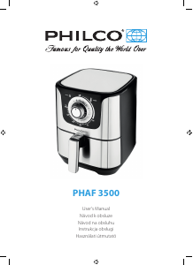 Manual Philco PHAF 3500 Deep Fryer