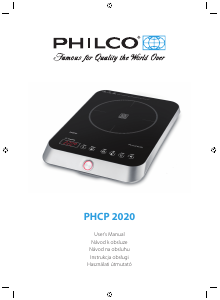 Használati útmutató Philco PHCP 2020 Főzőlap