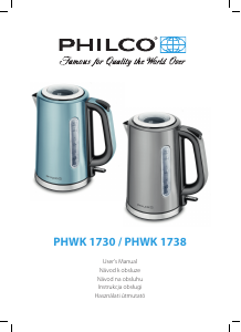 Handleiding Philco PHWK 1730 Waterkoker