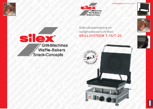 Handleiding Silex T-10 Contactgrill