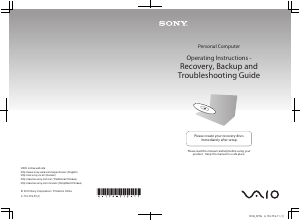 Manual Sony Vaio VPCEB14EN Laptop