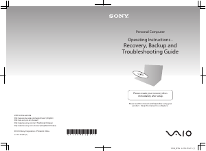 Handleiding Sony Vaio VPCEB12EG Laptop