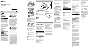 Handleiding Sony CMT-S30iP Stereoset