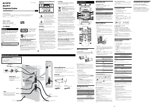 Handleiding Sony MHC-EC77 Stereoset