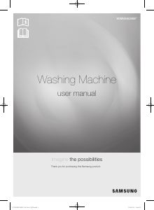 Manual Samsung WW85H5290EW EcoBubble Washing Machine