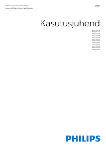 Kasutusjuhend Philips 55PFK6540 LED-teler