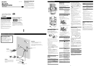 Mode d’emploi Sony CMT-HPR95 Stéréo