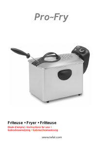 Handleiding Tefal FR4007 Pro Fry Filtra Friteuse