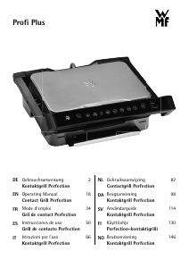 Manual de uso WMF Profi Plus Grill de contacto