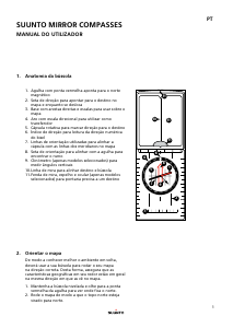 Manual Suunto Mirror Bússola