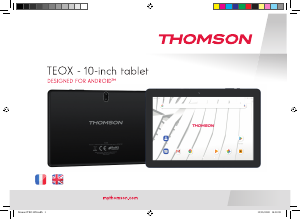Mode d’emploi Thomson TEO10XAD Tablette