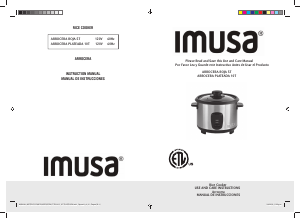 Manual Imusa 10T Rice Cooker