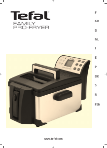 Handleiding Tefal FR4016 Family Pro Digital Friteuse