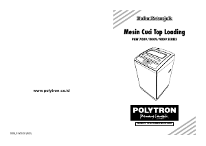 Panduan Polytron PAW 8009 Mesin Cuci