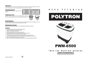 Panduan Polytron PWM 6500 Mesin Cuci