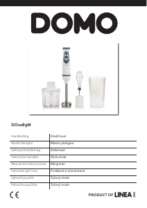 Manual Domo DO1089M Hand Blender