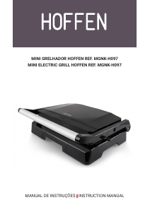 Manual Hoffen MGNK-H097 Contact Grill