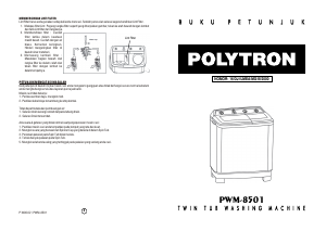 Panduan Polytron PWM 8501 Mesin Cuci