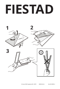 Manuál IKEA FIESTAD Rámeček na obrázek