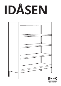 Hướng dẫn sử dụng IKEA IDASEN Tủ tường