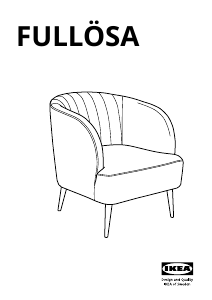 Handleiding IKEA FULLOSA Fauteuil